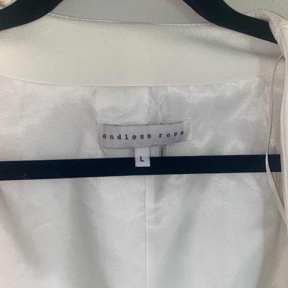 Blazer Romper Outfit with Gold Buttons Size L, Worn Once - Picture 5 of 6